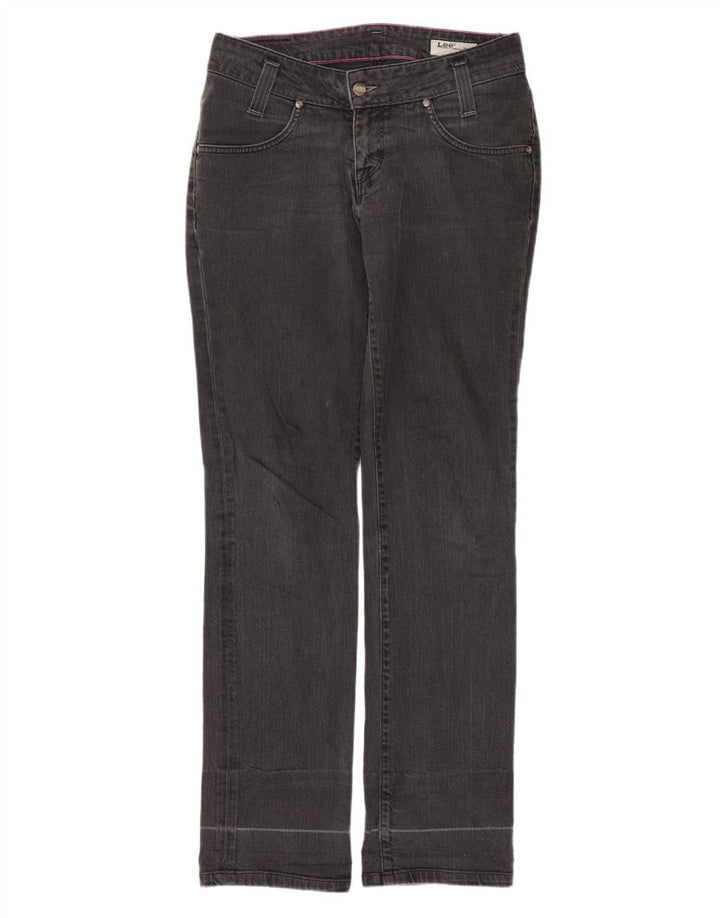 Jeans dritti Leola da donna Lee W30 L33 cotone nero