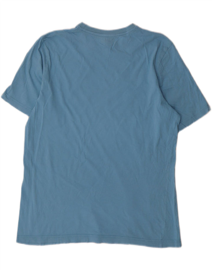 T-shirt grafica da uomo Kappa Top grande blu
