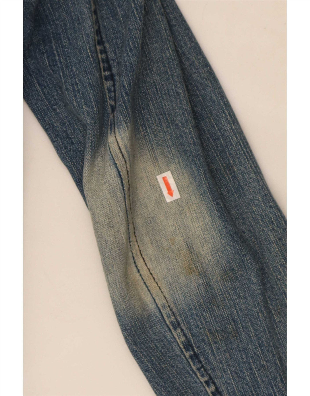 Giacca blazer in denim a 2 bottoni da donna Topshop UK 14 cotone blu medio