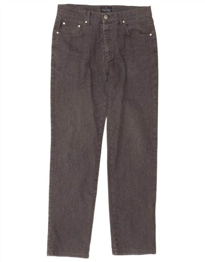 Jeans Straight Uomo Trussardi W34 L32 Cotone Grigio