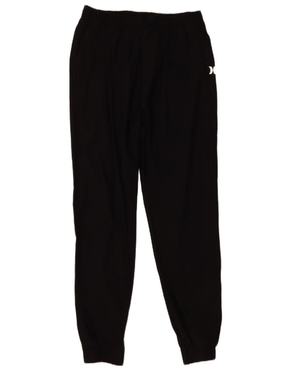 Pantaloni chino da jogging per ragazzi Hurley 14-15 anni W30 L28 nylon nero