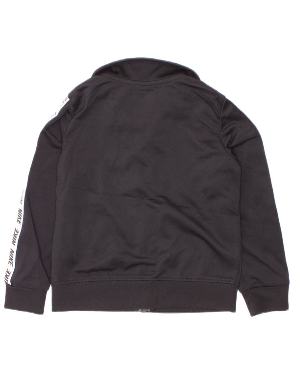 Giacca da tuta grafica Nike da bambino, 18-24 mesi, color block nero