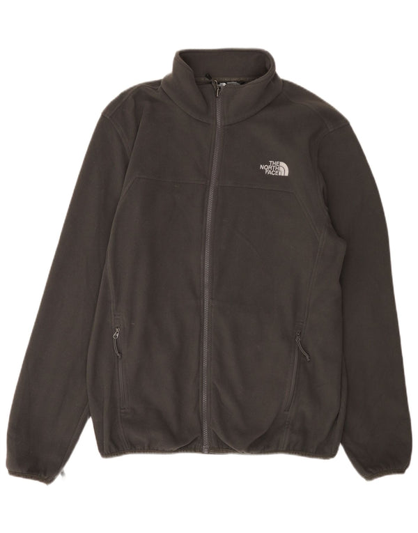 THE NORTH FACE Giacca in pile da uomo UK 40 Large Grigio Poliestere