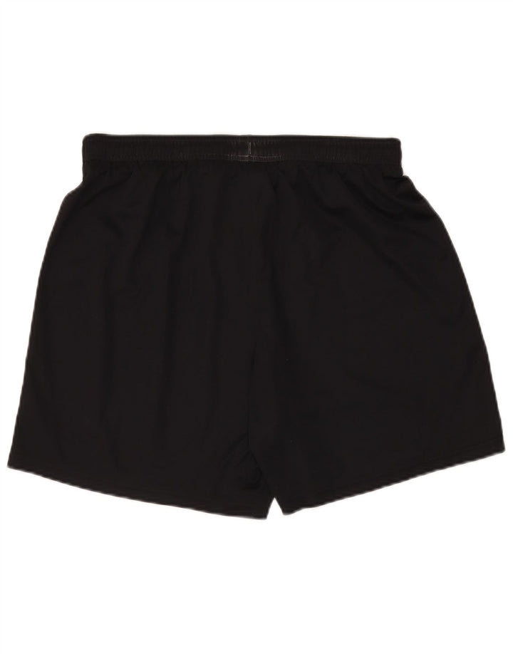 Pantaloncini sportivi Nike Dri Fit da uomo, grandi, in poliestere nero