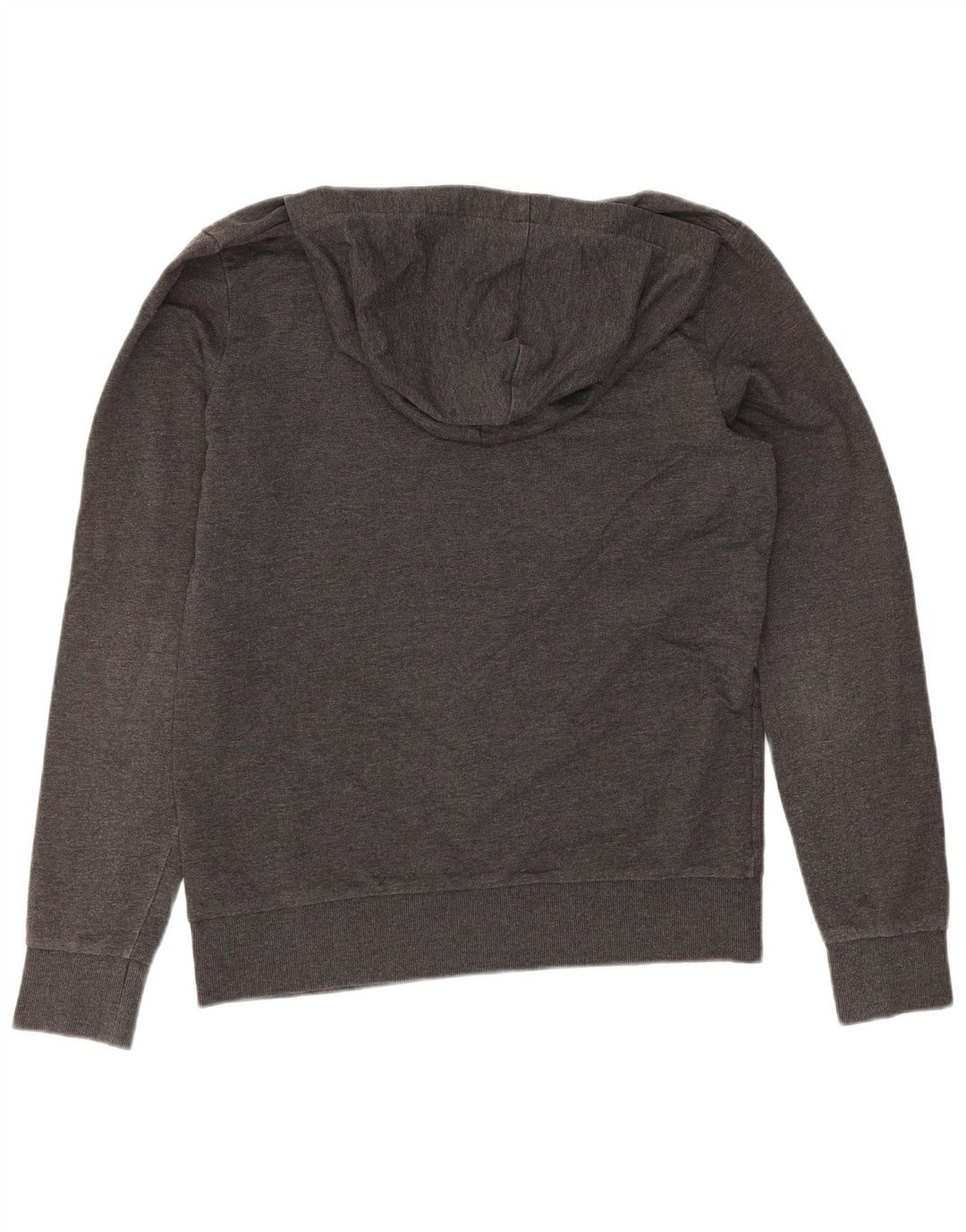 Jack & Jones Felpa con cappuccio grafica da uomo piccola in cotone grigio