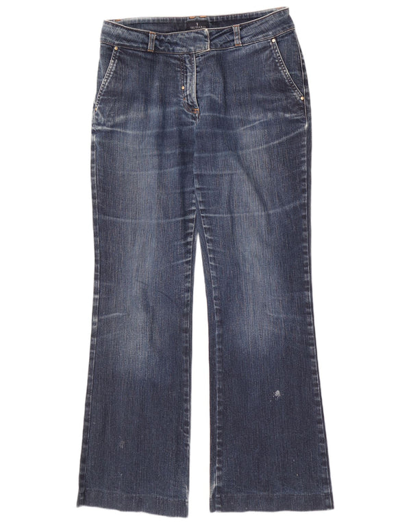 Jeans Trussardi Donna Bootcut W27 L30 Blu Cotone