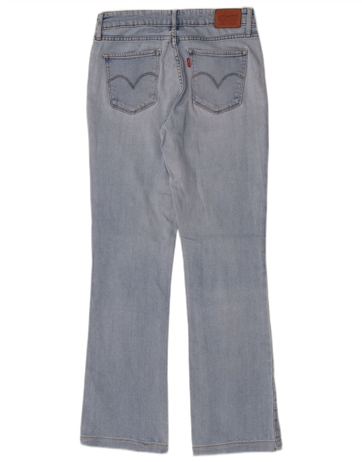 LEVI'S Jeans 715 Bootcut da donna W28 L30 in cotone blu