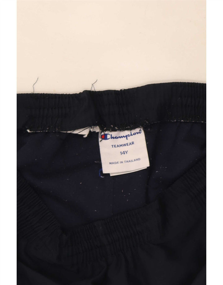 Pantaloni da tuta da ragazzo Champion 13-14 anni in poliestere blu navy