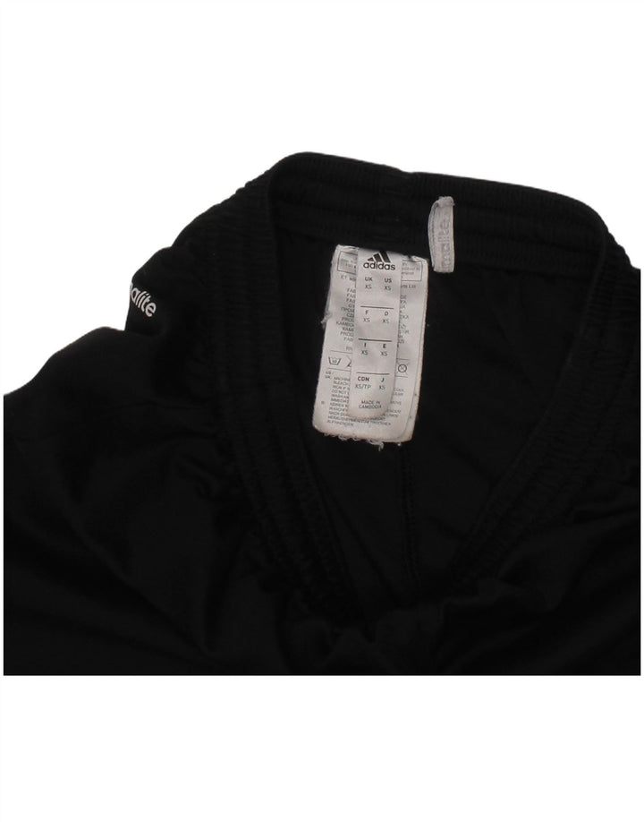 Pantaloncini sportivi ADIDAS da ragazzo Climalite 7-8 anni XS poliestere nero