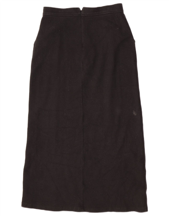 Gonna lunga Zara da donna a vita alta media W30 poliestere nero