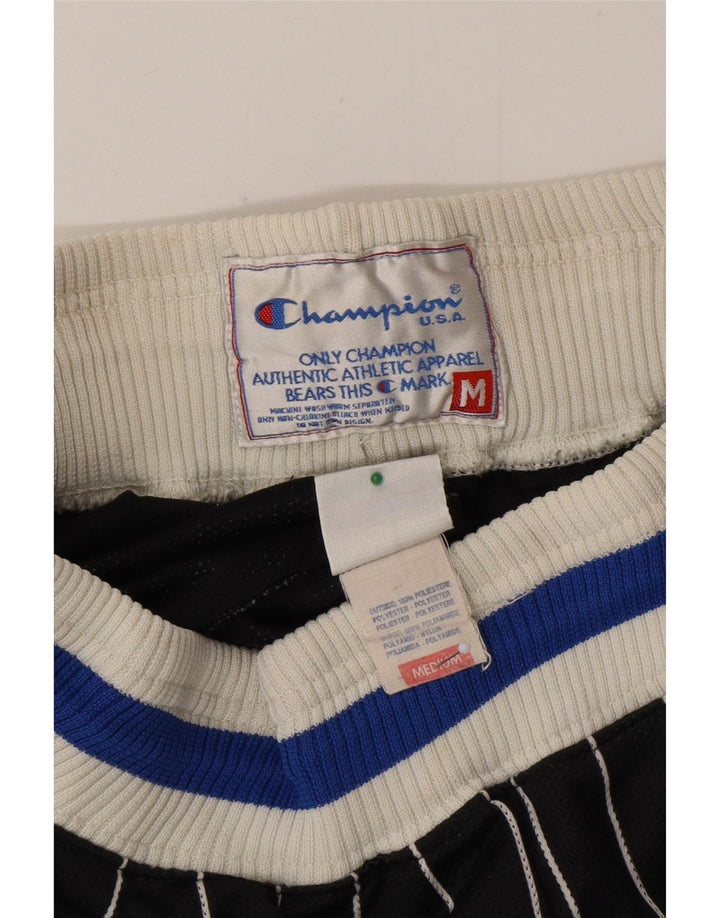 Pantaloncini sportivi Champion Orlando Magic Graphic da uomo a righe medie nere