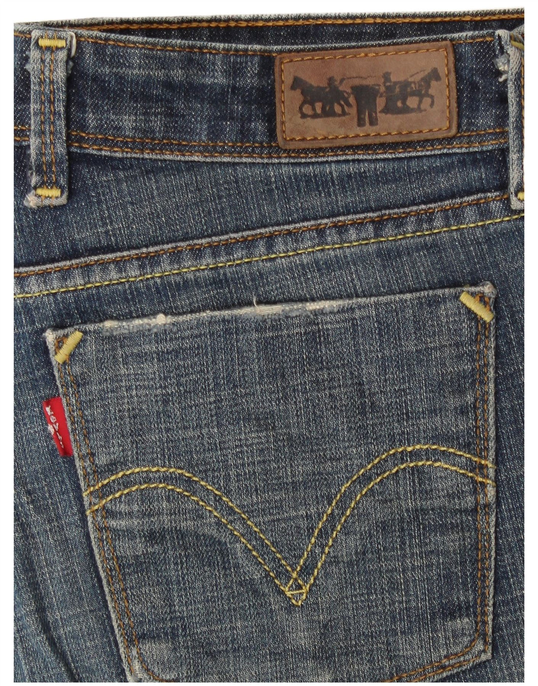 Jeans dritti Levi's 627 da donna W30 L27 Blu