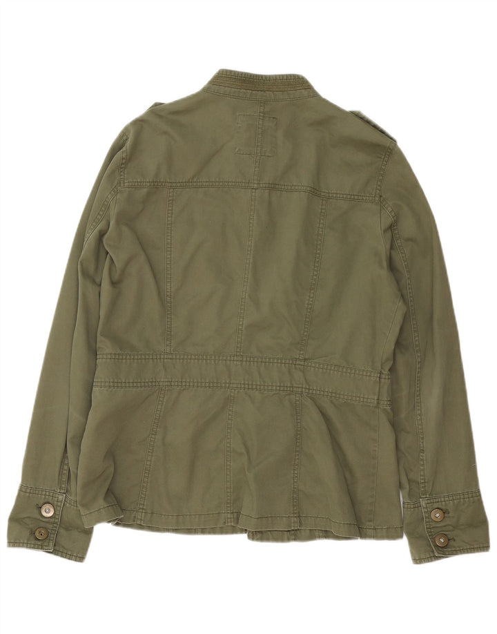 Giacca militare da donna Gap UK 14 cotone kaki medio