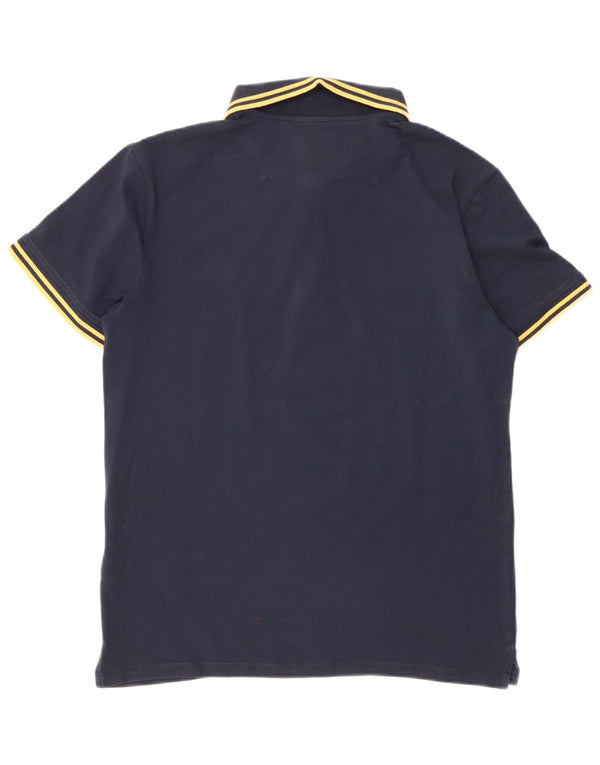 Polo Guess da uomo extra slim fit XL in cotone blu navy