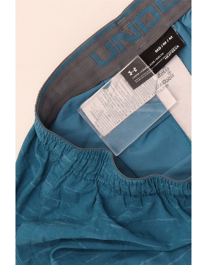 Pantaloncini sportivi UNDER ARMOUR da uomo Heat Gear Poliestere chiazzato blu medio
