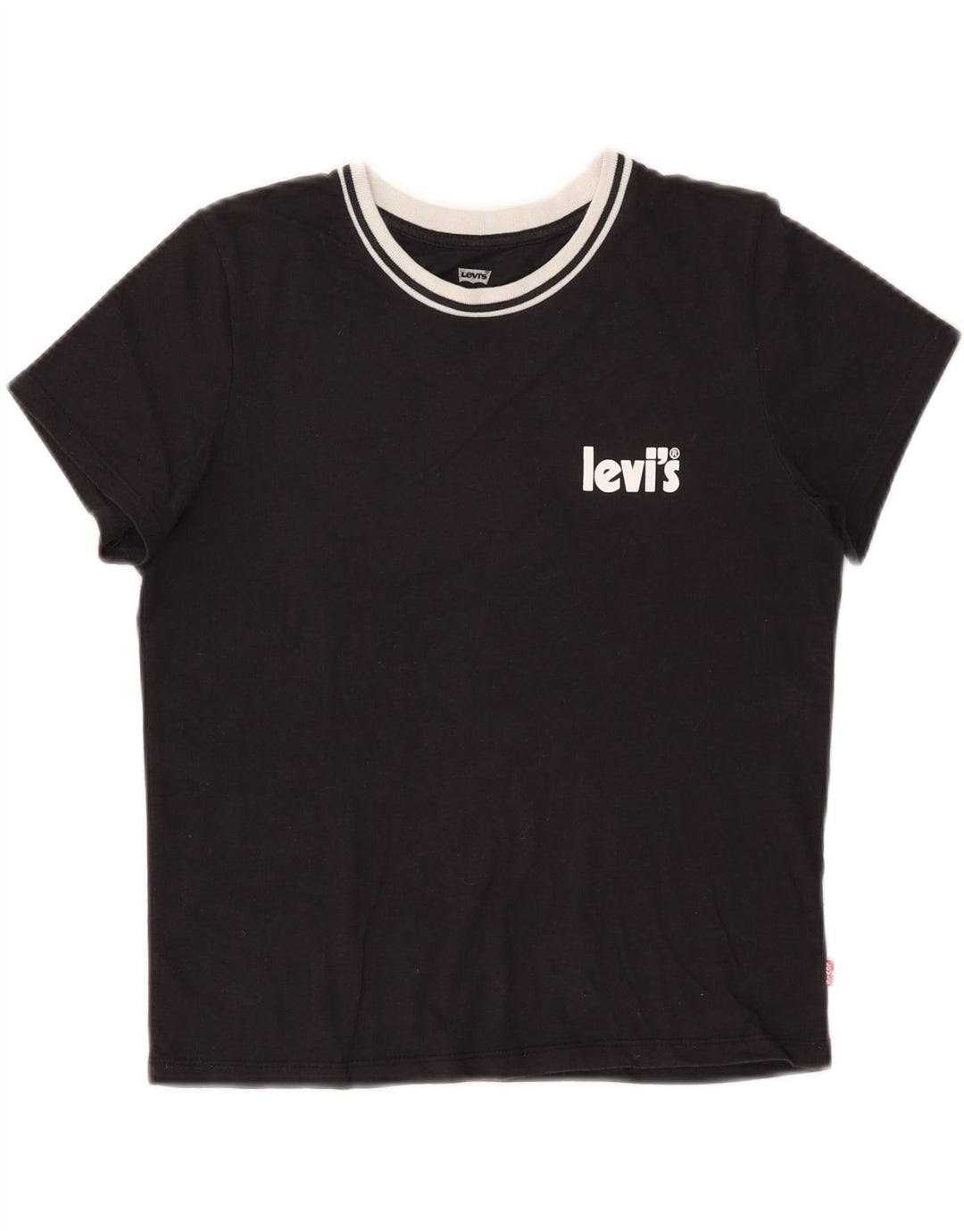 T-shirt da donna LEVI'S UK 6 XS Nera