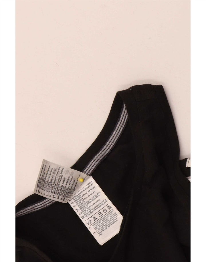 Canotta da donna Adidas UK 14 cotone medio nero