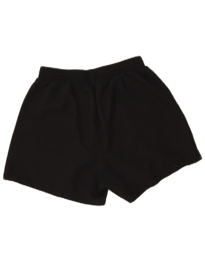 Pantaloncini sportivi da uomo Adidas medi neri in poliestere