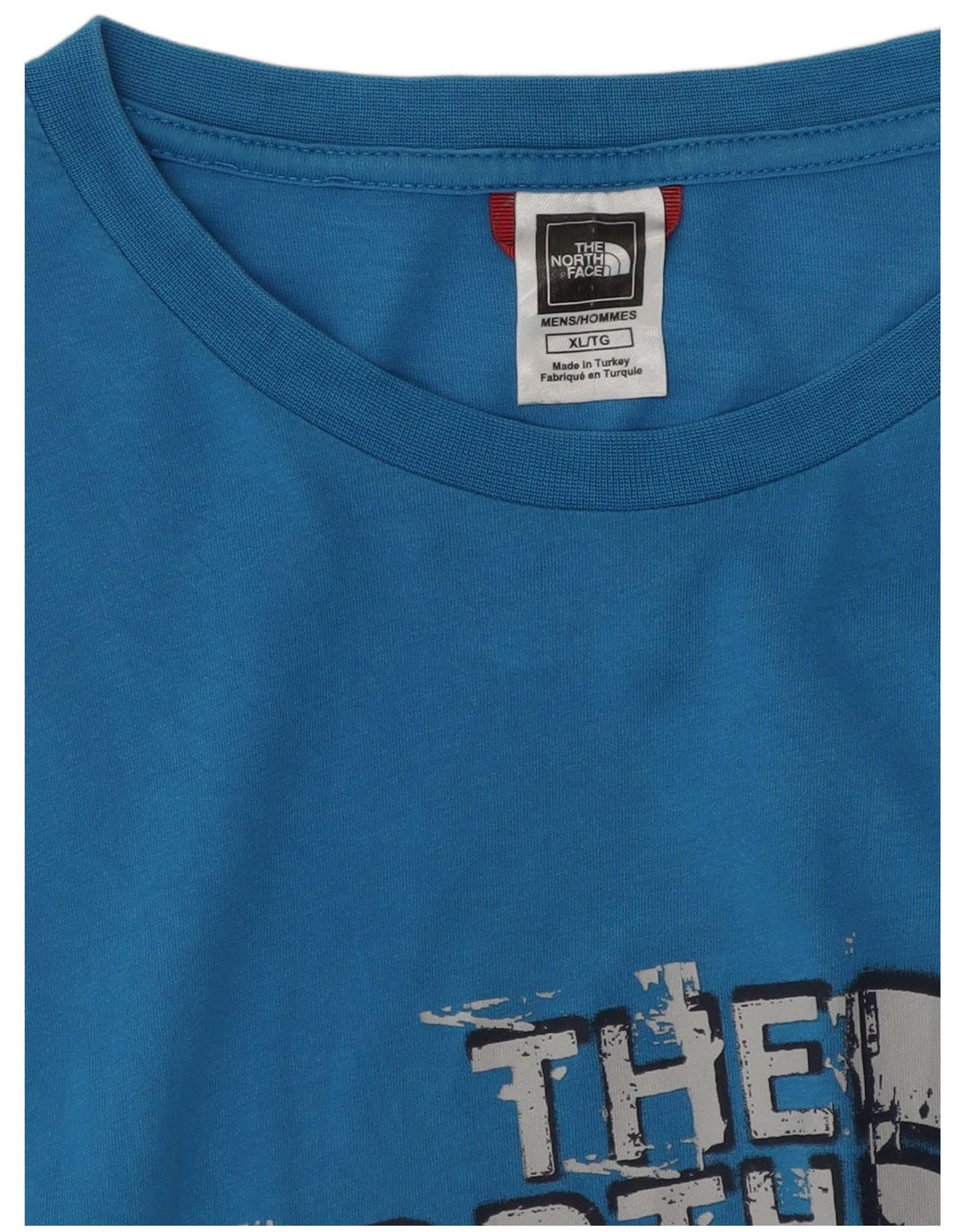 Maglietta grafica da uomo The North Face XL XL Blu