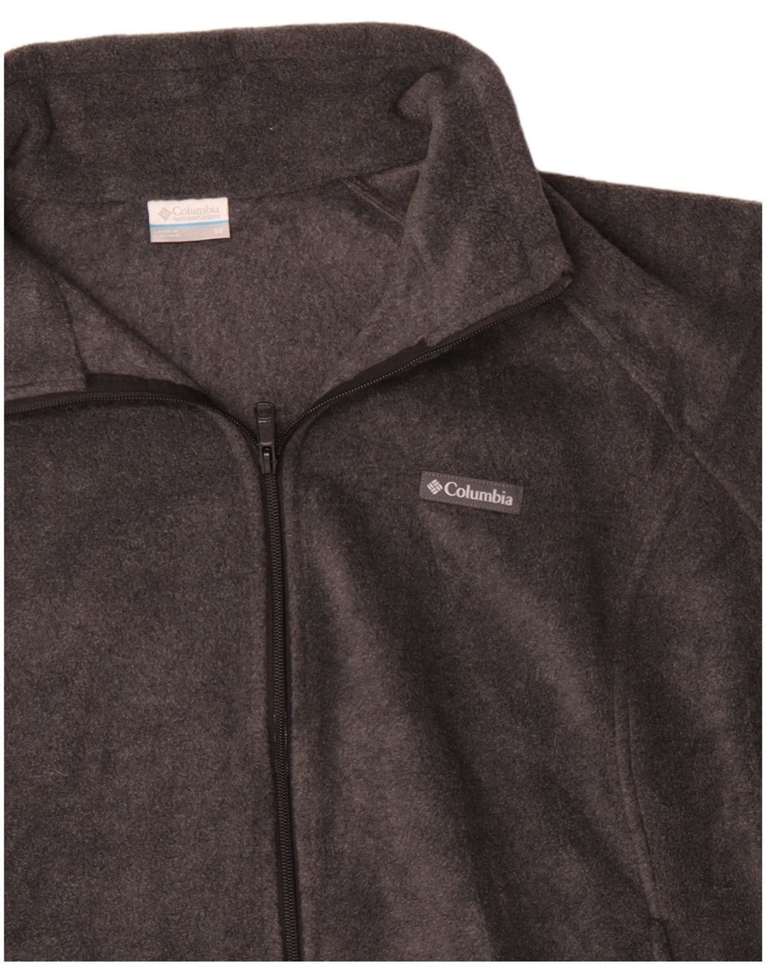 Giacca in pile da uomo Columbia UK 46 3XL poliestere nero