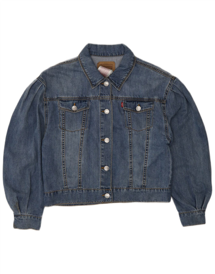 Giacca Jeans Bambina Levi's 13-14 Anni Cotone Blu