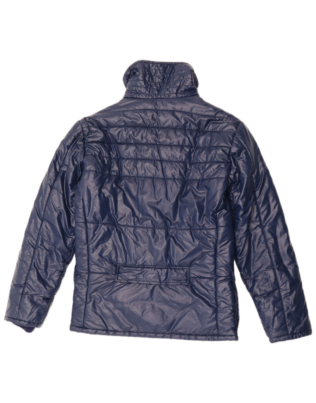 Giubbotto Imbottito con Cappuccio Donna Eliana IT 44 Medio Blu Navy Poliammide