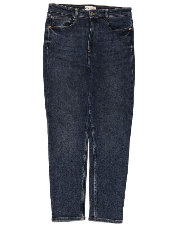 Zara Womens Slim Jeans EU 42 Large W32 L27 Blue Cotton