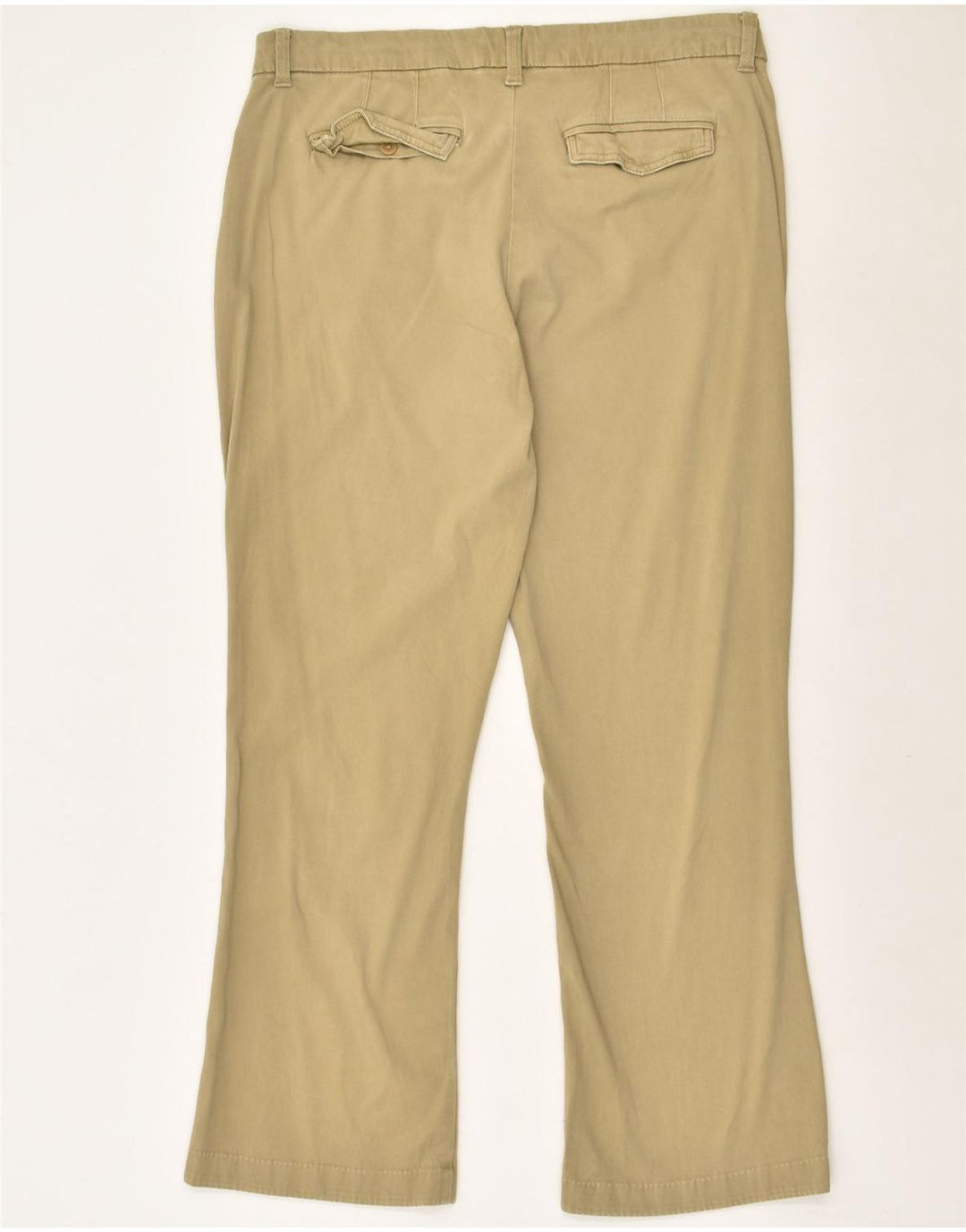LEE Womens Bootcut Casual Trousers US 16 2XL W36 L29  Beige Cotton | Vintage Lee | Thrift | Second-Hand Lee | Used Clothing | Messina Hembry 