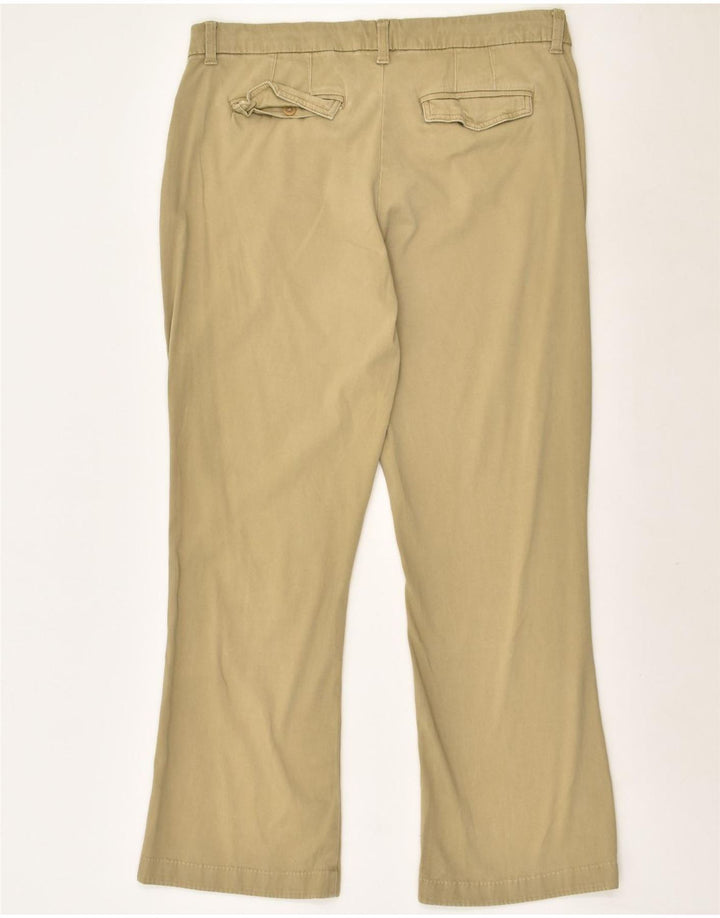 LEE Womens Bootcut Casual Trousers US 16 2XL W36 L29  Beige Cotton | Vintage Lee | Thrift | Second-Hand Lee | Used Clothing | Messina Hembry 