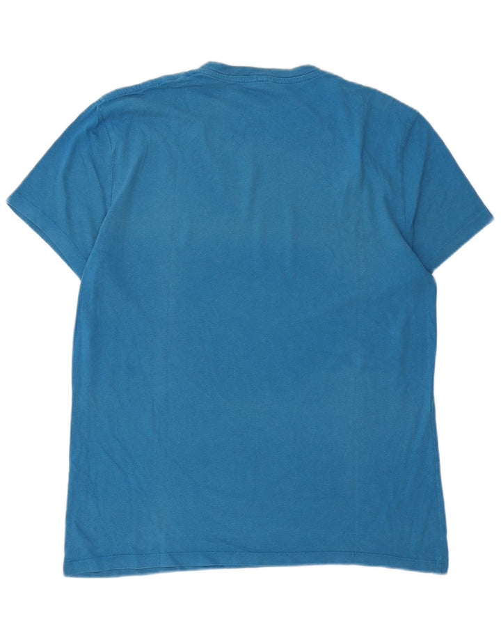T-shirt da uomo Jack Wills Top in cotone blu medio
