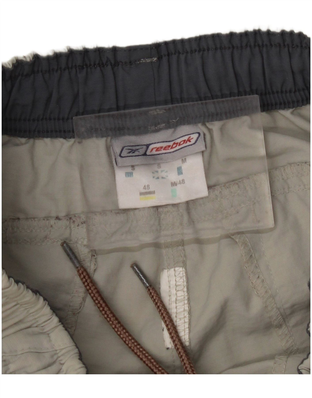Pantaloncini sportivi REEBOK da uomo piccoli grigi