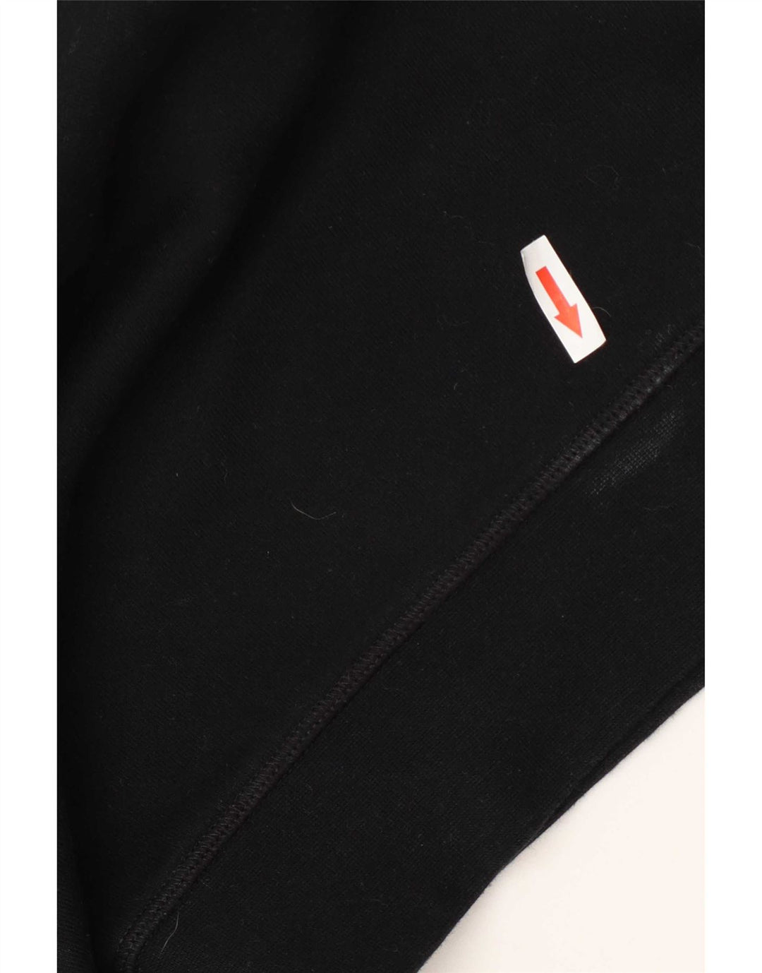 Topshop Felpa oversize da donna Maglione UK 10 Piccolo cotone nero