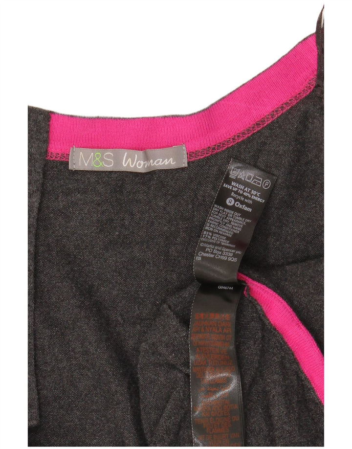 Maglione maglione oversize con scollo a barca da donna Marks & Spencer UK 20 2XL Grigio