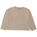 Top oversize da donna Zara a maniche lunghe UK 16 grande bianco sporco