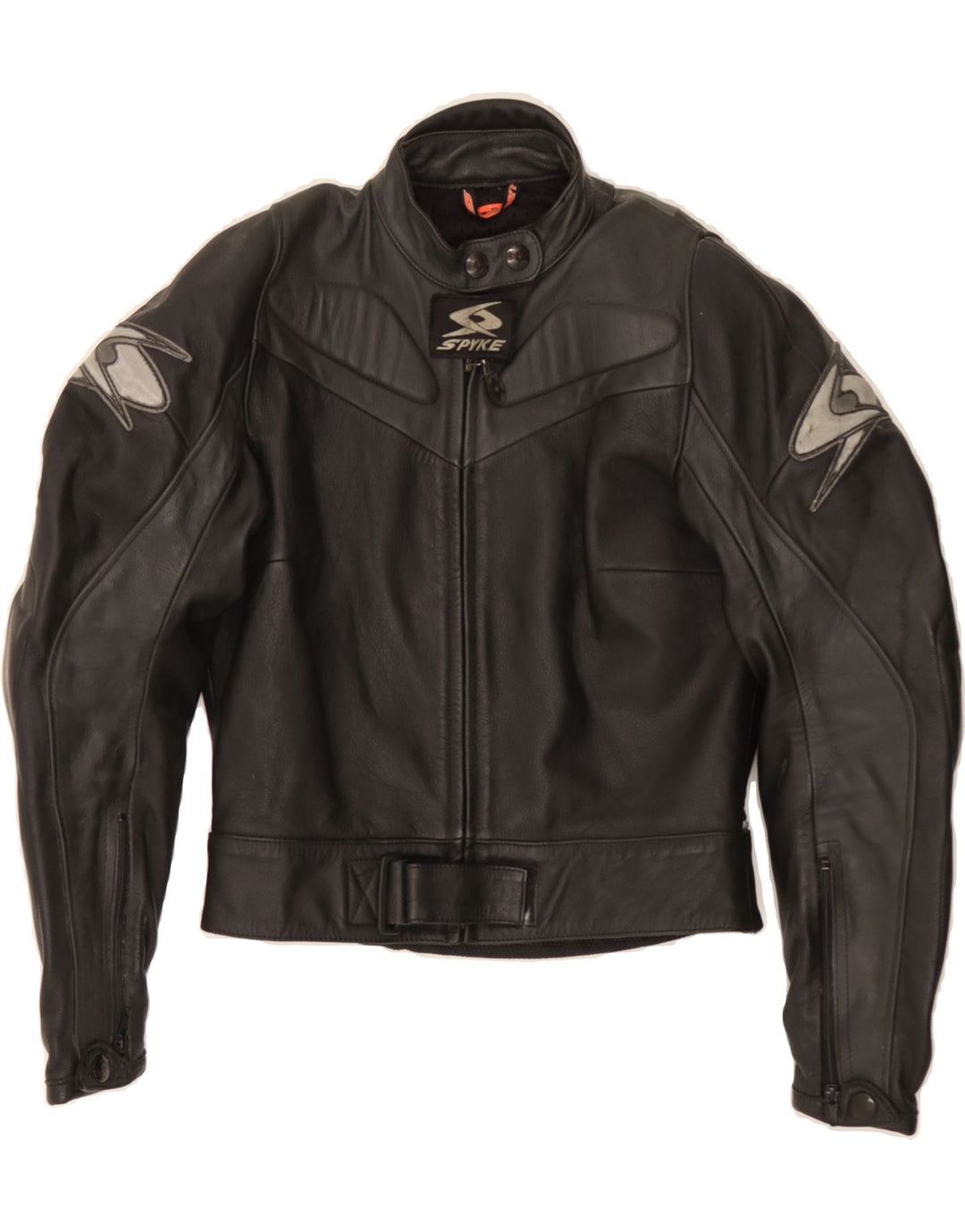 SPYKE Womens Motorcycle Graphic 2 Piece Set IT 44 Medium  Black Leather Vintage Spyke and Second-Hand Spyke from Messina Hembry 