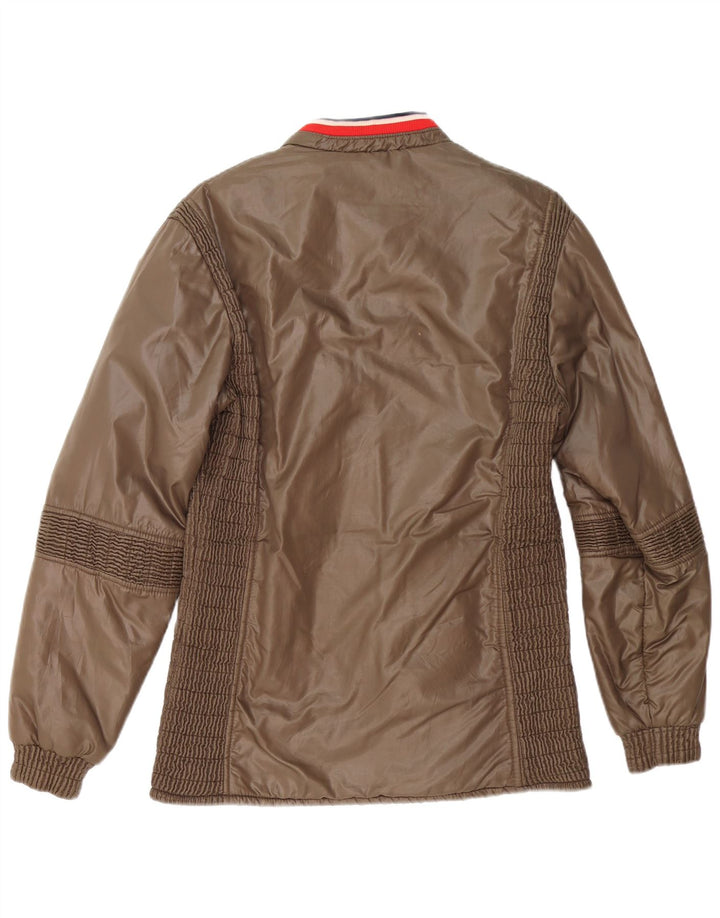 Giacca imbottita da uomo vintage UK 38 Marrone medio
