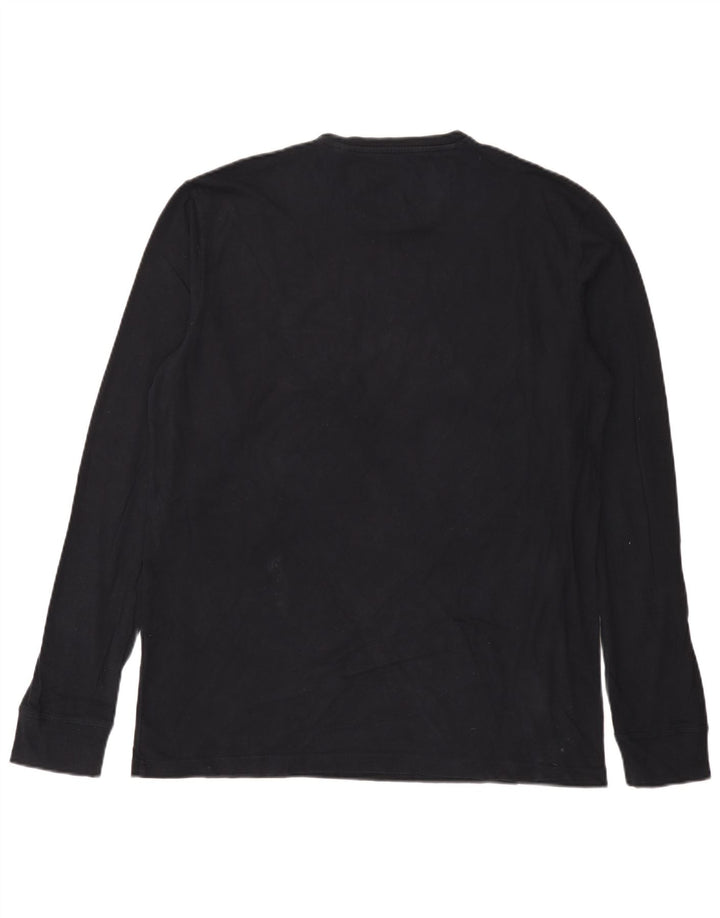 Murphy & Nye Top grafico da uomo a maniche lunghe velieri 2XL Blu navy