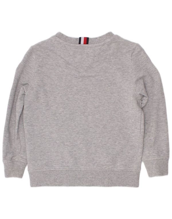 Felpa grafica da bambino Tommy Hilfiger 3-4 anni Colorblock grigio