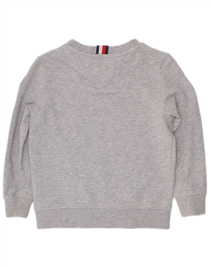 Felpa grafica da bambino Tommy Hilfiger 3-4 anni Colorblock grigio