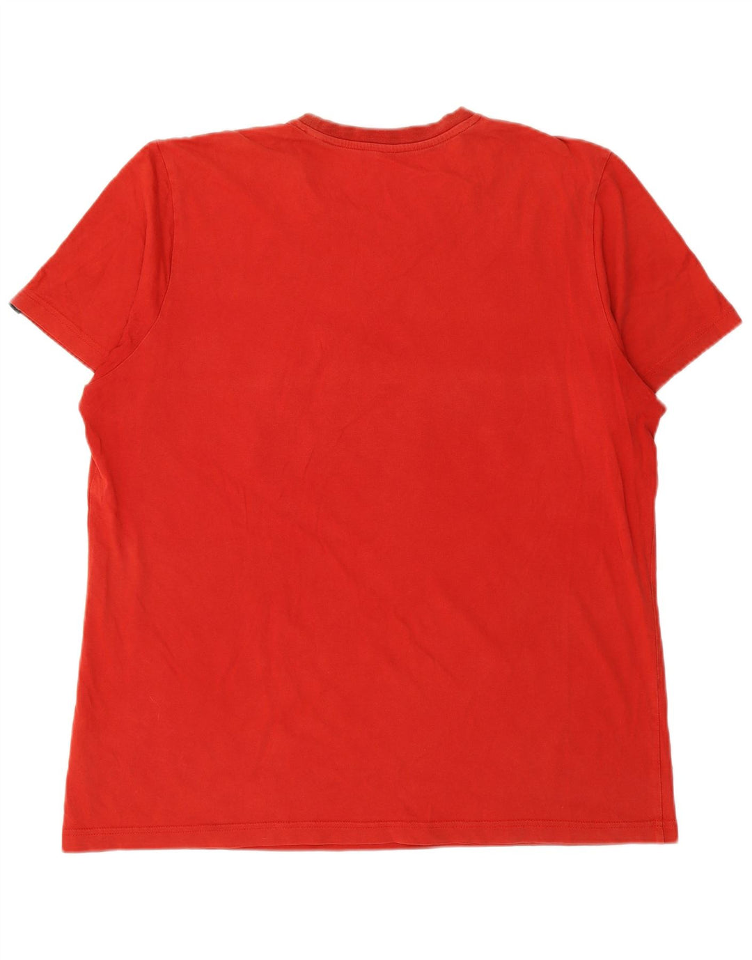 T-shirt grafica da uomo ADIDAS Top XL in cotone rosso