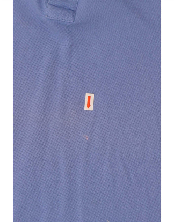 Polo da uomo Murphy & Nye grande in cotone blu