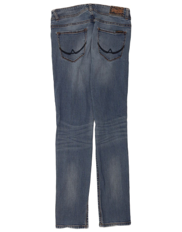Jeans slim a sigaretta da donna Superdry W30 L32 Blu