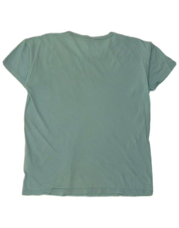 T-shirt da uomo Carhartt Top Small in cotone turchese