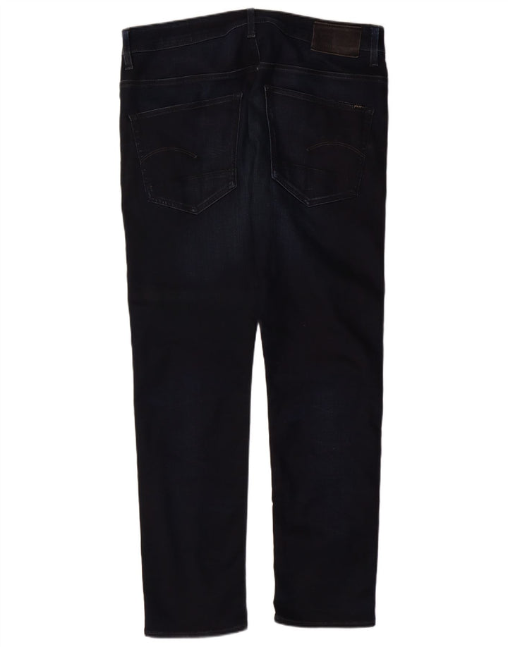 Jeans slim da uomo G-STAR 3301 W34 L32 Blu navy