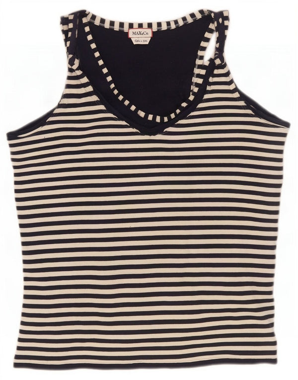 Canotta da donna Max & Co. UK 12 medio a righe nere