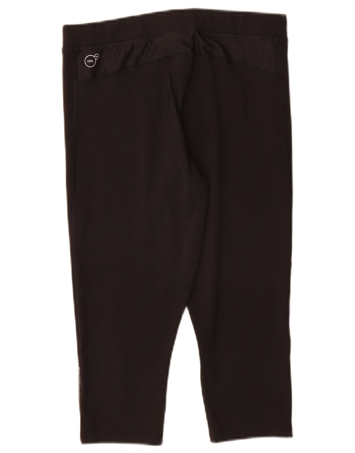 Leggings Capri da donna Puma UK 8 Small Nero Poliestere