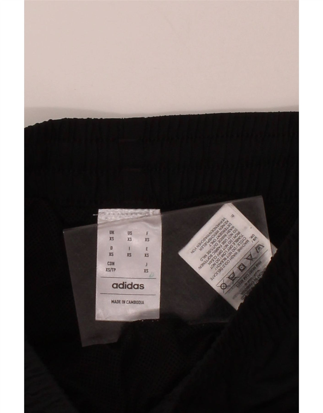 ADIDAS Mens Sport Shorts XS  Black Polyester Vintage Adidas and Second-Hand Adidas from Messina Hembry 