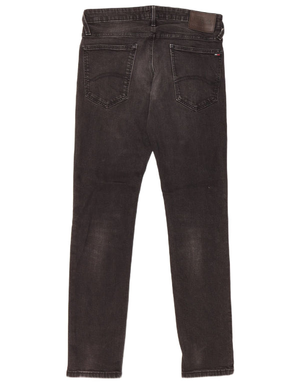 Jeans skinny da donna Tommy Hilfiger W29 L32 cotone nero