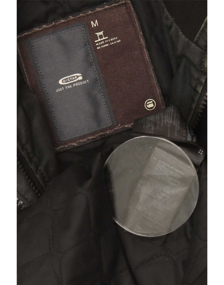 Giacca a vento da uomo G-Star UK 38 Medium Nero Poliammide