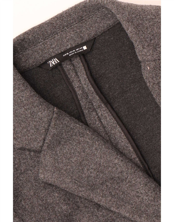 Cappotto Zara da uomo UK 42 XL grigio